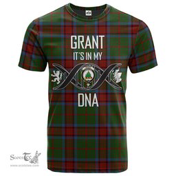 Scottish Grant of Monymusk Its In My DNA Plaid Family Crest Tartan T Shirt Scottish Plaid Tartan Plaid - ScotsTee - scotstee.com