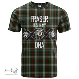 Scottish Fraser Hunting Dress Its In My DNA Plaid Family Crest Tartan T Shirt Scottish Plaid Tartan Plaid - ScotsTee - scotstee.com