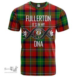 Scottish Fullerton Its In My DNA Plaid Family Crest Tartan T Shirt Scottish Plaid Tartan Plaid - ScotsTee - scotstee.com