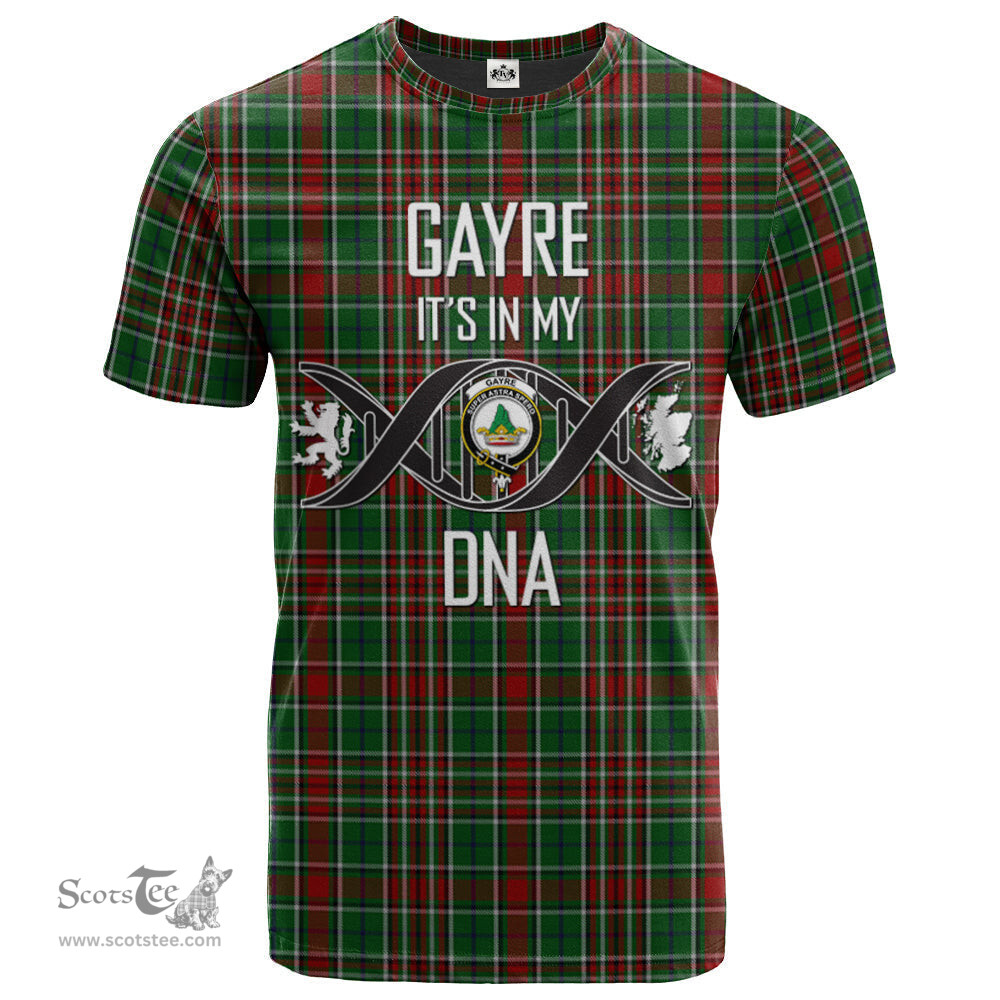 Scottish Gayre Bodyguard 02 Its In My DNA Plaid Family Crest Tartan T Shirt Scottish Plaid Tartan Plaid - ScotsTee - scotstee.com