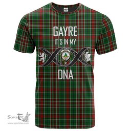 Scottish Gayre Bodyguard 02 Its In My DNA Plaid Family Crest Tartan T Shirt Scottish Plaid Tartan Plaid - ScotsTee - scotstee.com