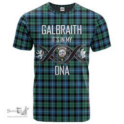 Scottish Galbraith Ancient Its In My DNA Plaid Family Crest Tartan T Shirt Scottish Plaid Tartan Plaid - ScotsTee - scotstee.com