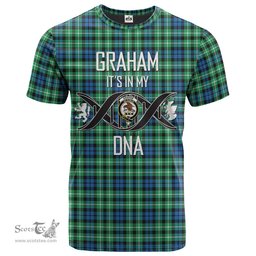 Scottish Graham of Montrose Ancient Its In My DNA Plaid Family Crest Tartan T Shirt Scottish Plaid Tartan Plaid - ScotsTee - scotstee.com