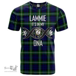 Scottish Lammie Its In My DNA Plaid Family Crest Tartan T Shirt Scottish Plaid Tartan Plaid - ScotsTee - scotstee.com
