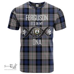 Scottish Ferguson Dress Its In My DNA Plaid Family Crest Tartan T Shirt Scottish Plaid Tartan Plaid - ScotsTee - scotstee.com