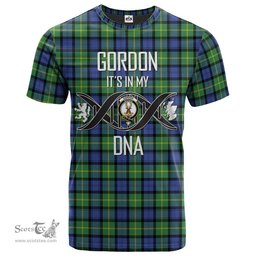 Scottish Gordon Old Ancient Its In My DNA Plaid Family Crest Tartan T Shirt Scottish Plaid Tartan Plaid - ScotsTee - scotstee.com