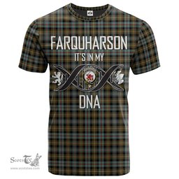 Scottish Farquharson Weathered Its In My DNA Plaid Family Crest Tartan T Shirt Scottish Plaid Tartan Plaid - ScotsTee - scotstee.com