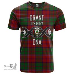 Scottish Grant Its In My DNA Plaid Family Crest Tartan T Shirt Scottish Plaid Tartan Plaid - ScotsTee - scotstee.com
