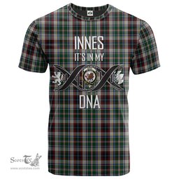 Scottish Innes Dress Its In My DNA Plaid Family Crest Tartan T Shirt Scottish Plaid Tartan Plaid - ScotsTee - scotstee.com
