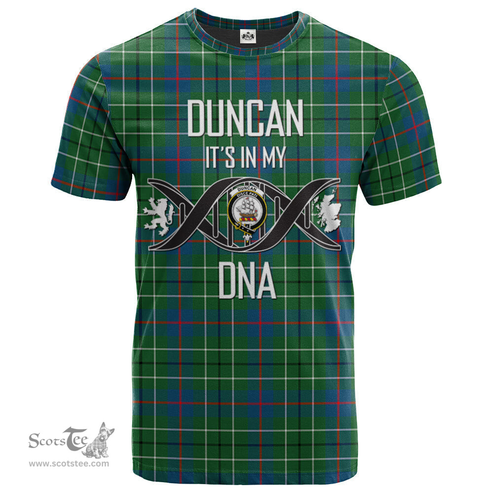 Scottish Duncan Ancient Its In My DNA Plaid Family Crest Tartan T Shirt Scottish Plaid Tartan Plaid - ScotsTee - scotstee.com