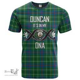 Scottish Duncan Ancient Its In My DNA Plaid Family Crest Tartan T Shirt Scottish Plaid Tartan Plaid - ScotsTee - scotstee.com
