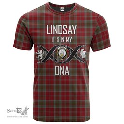 Scottish Lindsay Weathered Its In My DNA Plaid Family Crest Tartan T Shirt Scottish Plaid Tartan Plaid - ScotsTee - scotstee.com