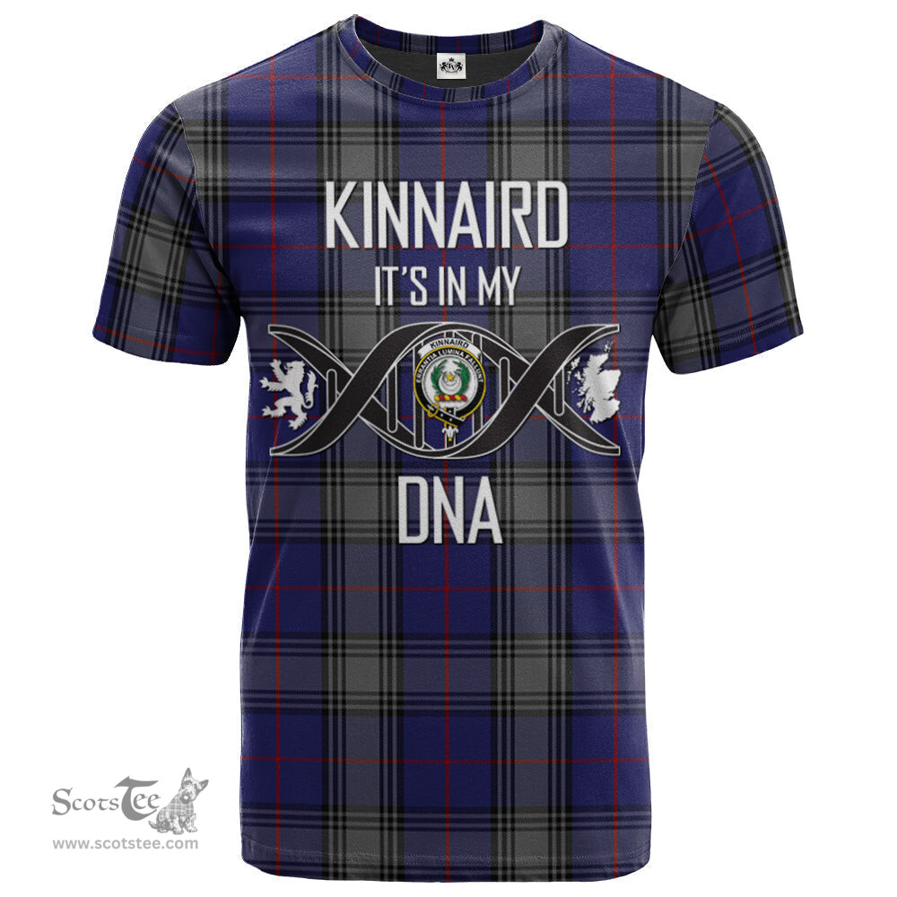 Scottish Kinnaird Its In My DNA Plaid Family Crest Tartan T Shirt Scottish Plaid Tartan Plaid - ScotsTee - scotstee.com