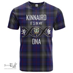 Scottish Kinnaird Its In My DNA Plaid Family Crest Tartan T Shirt Scottish Plaid Tartan Plaid - ScotsTee - scotstee.com