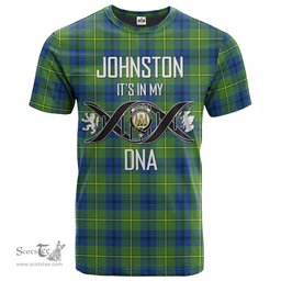 Scottish Johnston Ancient Its In My DNA Plaid Family Crest Tartan T Shirt Scottish Plaid Tartan Plaid - ScotsTee - scotstee.com