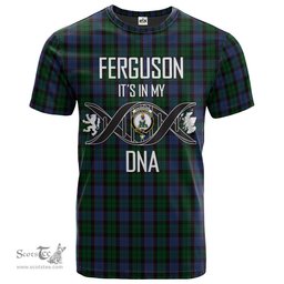 Scottish Ferguson of Balquhidder Its In My DNA Plaid Family Crest Tartan T Shirt Scottish Plaid Tartan Plaid - ScotsTee - scotstee.com