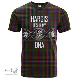 Scottish Hargis Its In My DNA Plaid Family Crest Tartan T Shirt Scottish Plaid Tartan Plaid - ScotsTee - scotstee.com