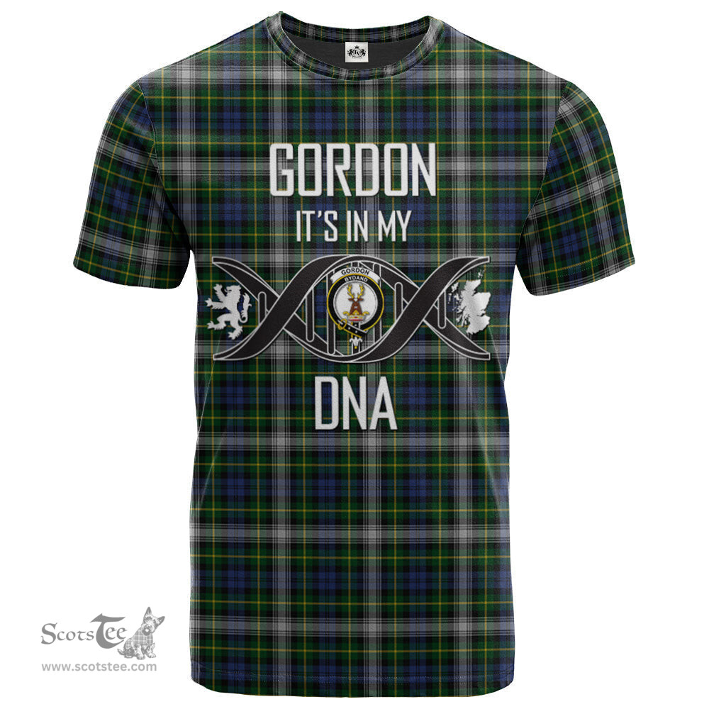 Scottish Gordon Dress 02 Its In My DNA Plaid Family Crest Tartan T Shirt Scottish Plaid Tartan Plaid - ScotsTee - scotstee.com