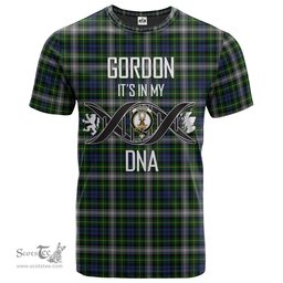 Scottish Gordon Dress 02 Its In My DNA Plaid Family Crest Tartan T Shirt Scottish Plaid Tartan Plaid - ScotsTee - scotstee.com