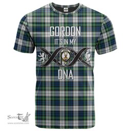 Scottish Gordon Dress Ancient Its In My DNA Plaid Family Crest Tartan T Shirt Scottish Plaid Tartan Plaid - ScotsTee - scotstee.com