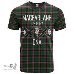 Scottish MacFarlane Hunting Its In My DNA Plaid Family Crest Tartan T Shirt Scottish Plaid Tartan Plaid - ScotsTee - scotstee.com