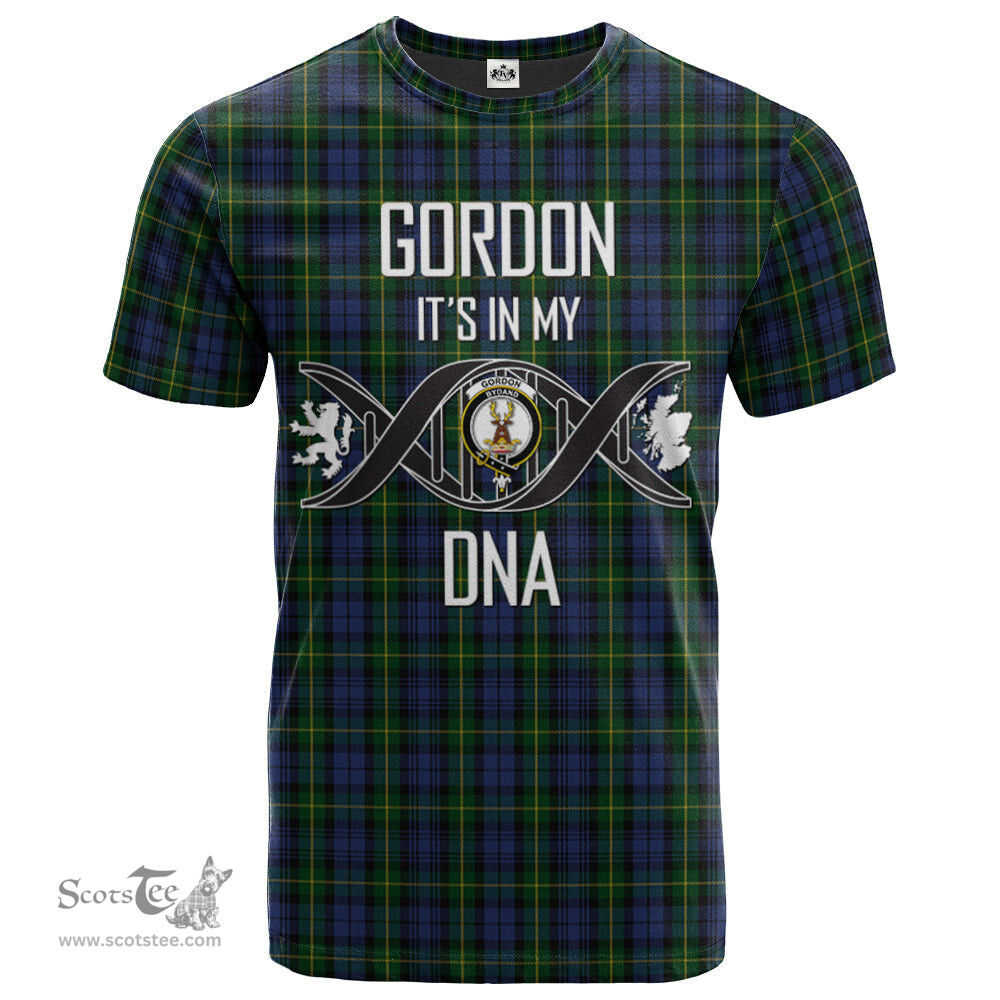 Scottish Gordon 01 Its In My DNA Plaid Family Crest Tartan T Shirt Scottish Plaid Tartan Plaid - ScotsTee - scotstee.com