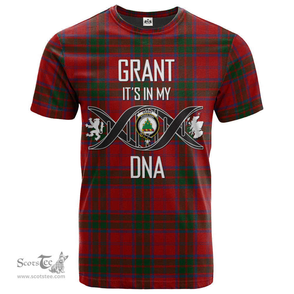 Scottish Grant (Vestiarium Scoticum) Its In My DNA Plaid Family Crest Tartan T Shirt Scottish Plaid Tartan Plaid - ScotsTee - scotstee.com