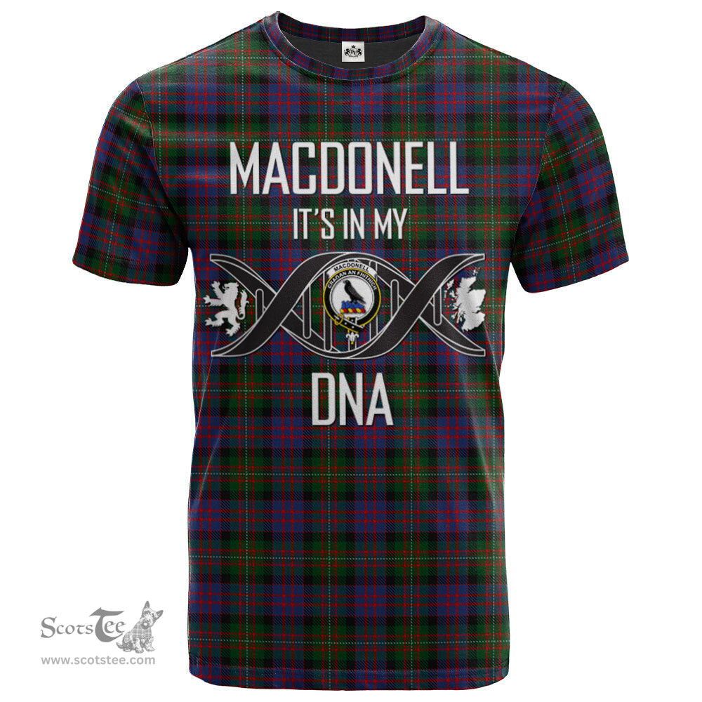 Scottish MacDonell of Glengarry 02 Its In My DNA Plaid Family Crest Tartan T Shirt Scottish Plaid Tartan Plaid - ScotsTee - scotstee.com