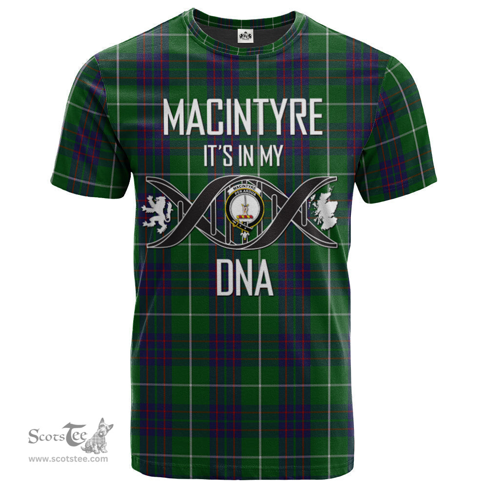 Scottish MacIntyre Hunting Its In My DNA Plaid Family Crest Tartan T Shirt Scottish Plaid Tartan Plaid - ScotsTee - scotstee.com