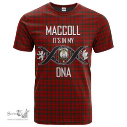 Scottish MacColl 03 Its In My DNA Plaid Family Crest Tartan T Shirt Scottish Plaid Tartan Plaid - ScotsTee - scotstee.com