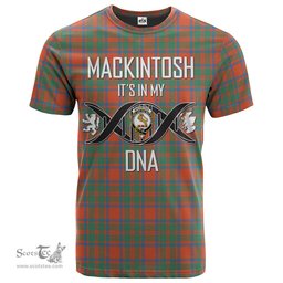 Scottish MacKintosh Ancient Its In My DNA Plaid Family Crest Tartan T Shirt Scottish Plaid Tartan Plaid - ScotsTee - scotstee.com