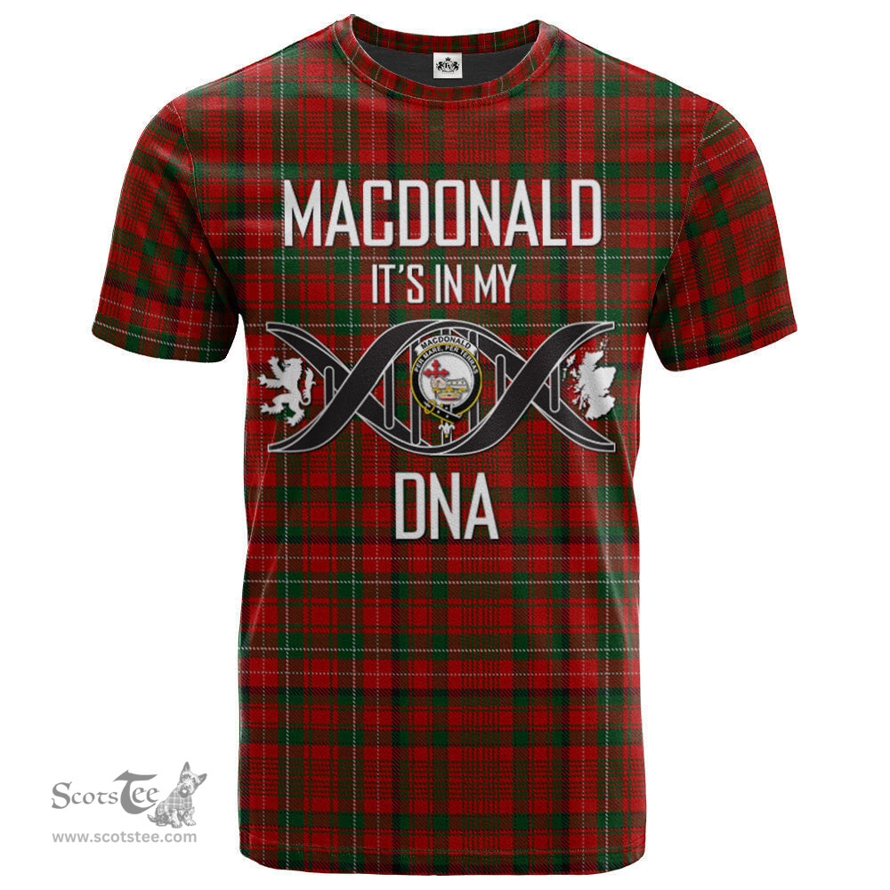 Scottish MacDonald of Staffa 01 Its In My DNA Plaid Family Crest Tartan T Shirt Scottish Plaid Tartan Plaid - ScotsTee - scotstee.com