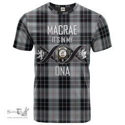 Scottish MacRae Dress Its In My DNA Plaid Family Crest Tartan T Shirt Scottish Plaid Tartan Plaid - ScotsTee - scotstee.com