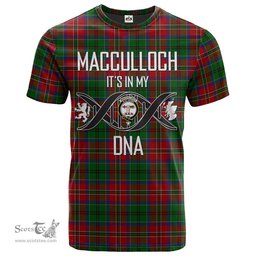 Scottish MacCulloch Its In My DNA Plaid Family Crest Tartan T Shirt Scottish Plaid Tartan Plaid - ScotsTee - scotstee.com
