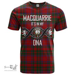 Scottish MacQuarrie 03 Its In My DNA Plaid Family Crest Tartan T Shirt Scottish Plaid Tartan Plaid - ScotsTee - scotstee.com