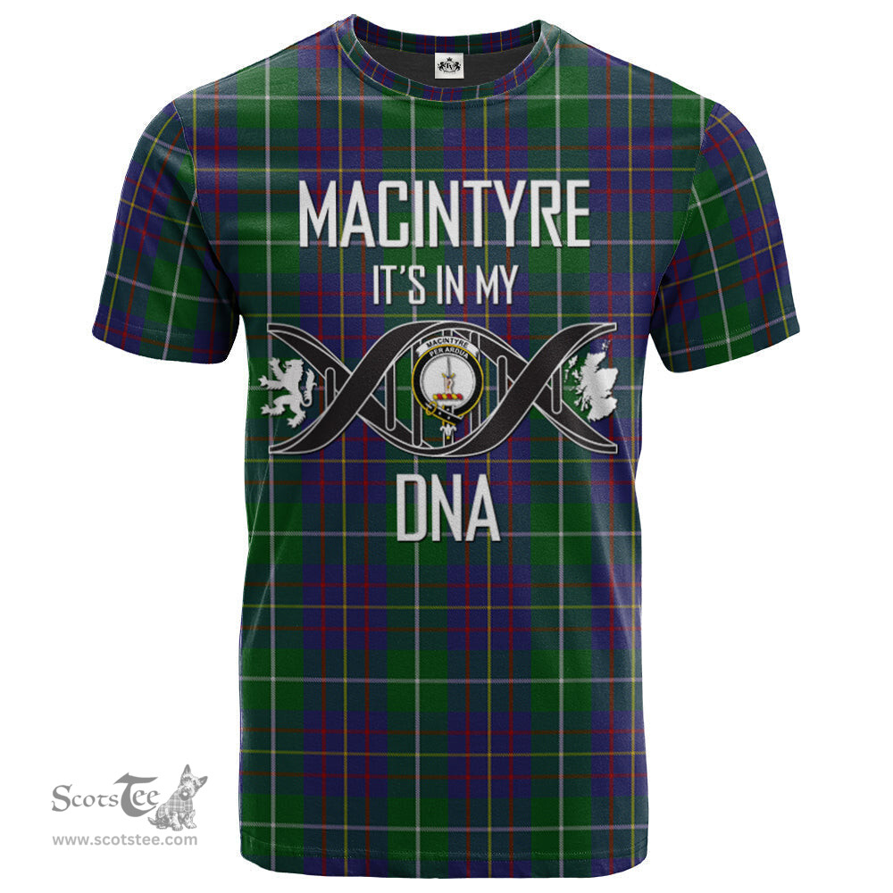 Scottish MacIntyre Inglis Its In My DNA Plaid Family Crest Tartan T Shirt Scottish Plaid Tartan Plaid - ScotsTee - scotstee.com