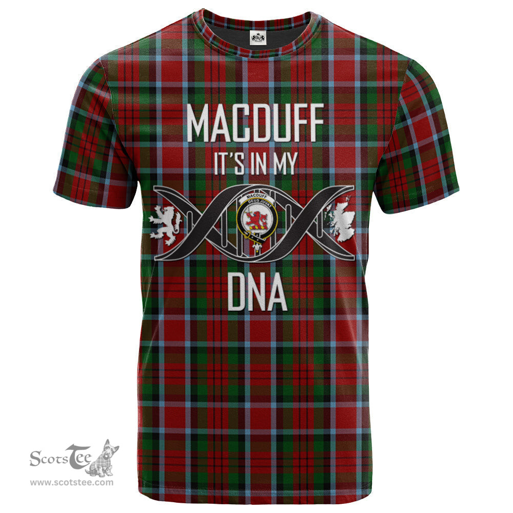 Scottish MacDuff 06 Its In My DNA Plaid Family Crest Tartan T Shirt Scottish Plaid Tartan Plaid - ScotsTee - scotstee.com
