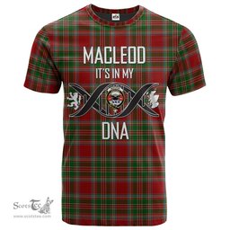 Scottish MacLeod of Gesto 02 Its In My DNA Plaid Family Crest Tartan T Shirt Scottish Plaid Tartan Plaid - ScotsTee - scotstee.com