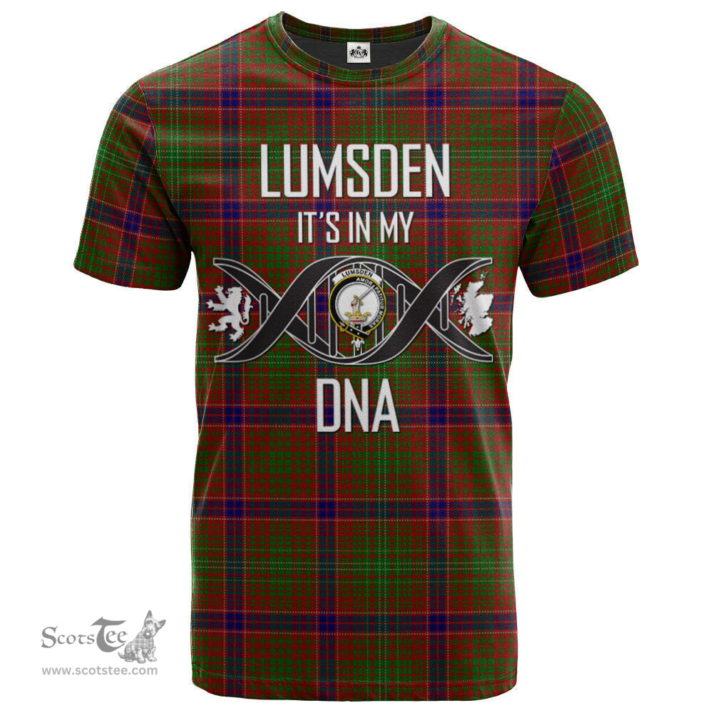 Scottish Lumsden Its In My DNA Plaid Family Crest Tartan T Shirt Scottish Plaid Tartan Plaid - ScotsTee - scotstee.com