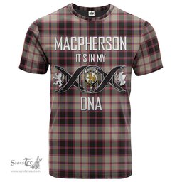 Scottish MacPherson Hunting Ancient Its In My DNA Plaid Family Crest Tartan T Shirt Scottish Plaid Tartan Plaid - ScotsTee - scotstee.com