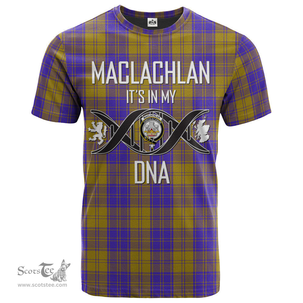 Scottish MacLachlan 05 Its In My DNA Plaid Family Crest Tartan T Shirt Scottish Plaid Tartan Plaid - ScotsTee - scotstee.com