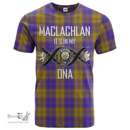 Scottish MacLachlan 05 Its In My DNA Plaid Family Crest Tartan T Shirt Scottish Plaid Tartan Plaid - ScotsTee - scotstee.com