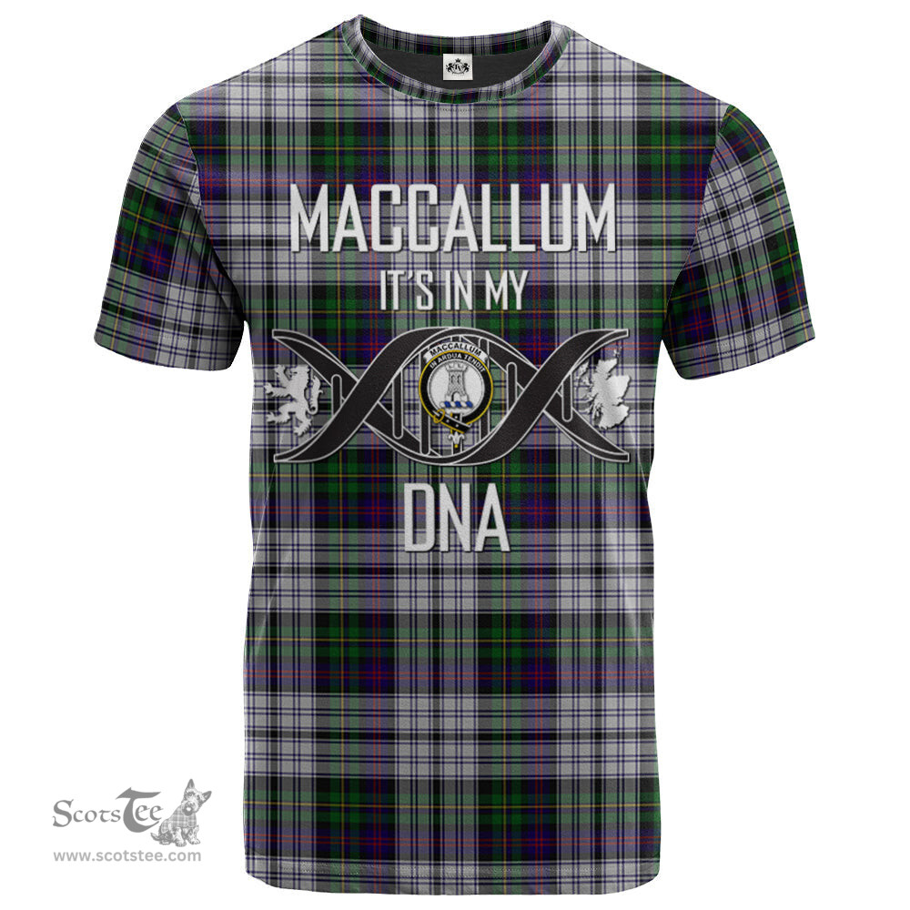 Scottish MacCallum (Malcolm) Dress 02 Its In My DNA Plaid Family Crest Tartan T Shirt Scottish Plaid Tartan Plaid - ScotsTee - scotstee.com