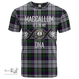 Scottish MacCallum (Malcolm) Dress 02 Its In My DNA Plaid Family Crest Tartan T Shirt Scottish Plaid Tartan Plaid - ScotsTee - scotstee.com
