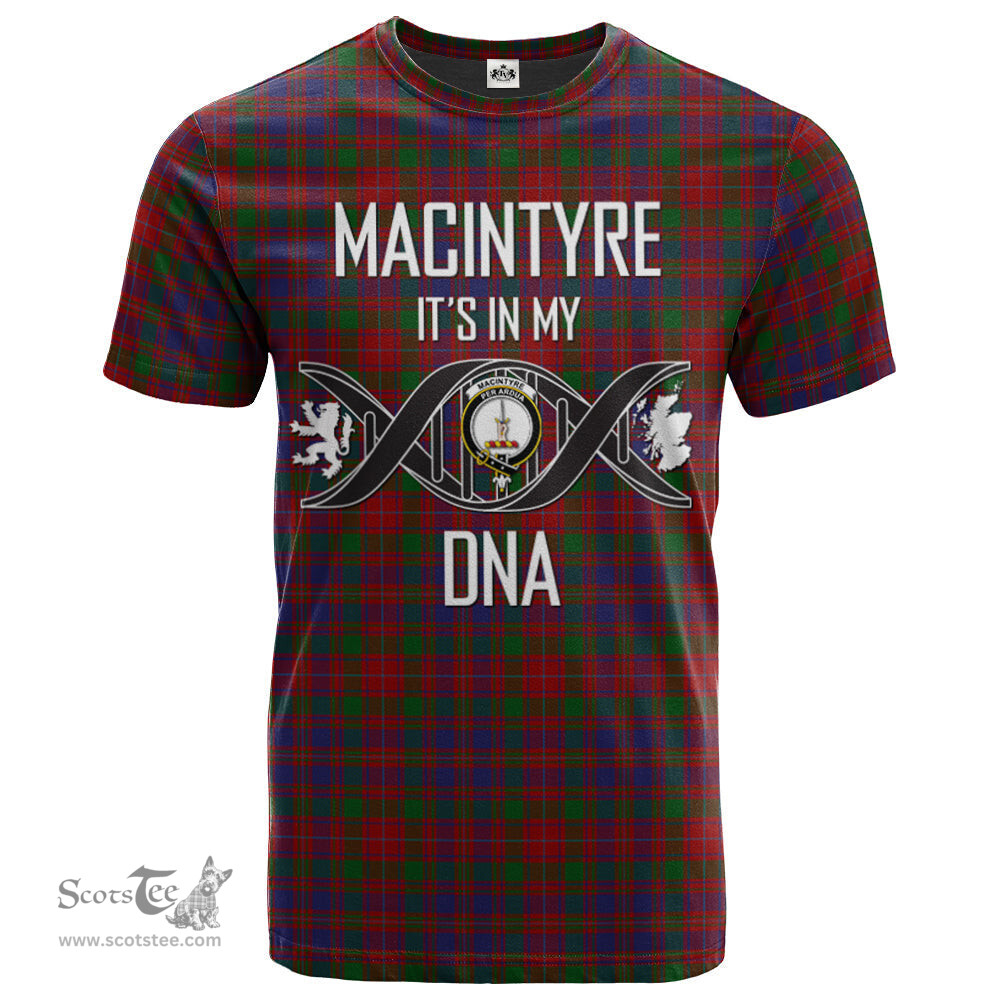 Scottish MacIntyre 02 Its In My DNA Plaid Family Crest Tartan T Shirt Scottish Plaid Tartan Plaid - ScotsTee - scotstee.com