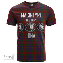 Scottish MacIntyre 02 Its In My DNA Plaid Family Crest Tartan T Shirt Scottish Plaid Tartan Plaid - ScotsTee - scotstee.com