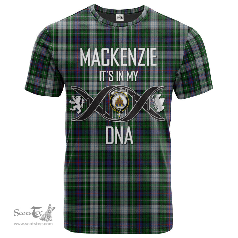 Scottish MacKenzie Dress Its In My DNA Plaid Family Crest Tartan T Shirt Scottish Plaid Tartan Plaid - ScotsTee - scotstee.com