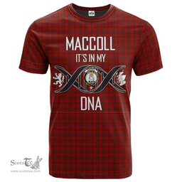 Scottish MacColl 02 Its In My DNA Plaid Family Crest Tartan T Shirt Scottish Plaid Tartan Plaid - ScotsTee - scotstee.com