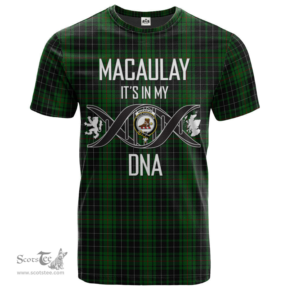 Scottish MacAulay Hunting Its In My DNA Plaid Family Crest Tartan T Shirt Scottish Plaid Tartan Plaid - ScotsTee - scotstee.com