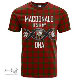 Scottish MacDonald of Sleat Its In My DNA Plaid Family Crest Tartan T Shirt Scottish Plaid Tartan Plaid - ScotsTee - scotstee.com